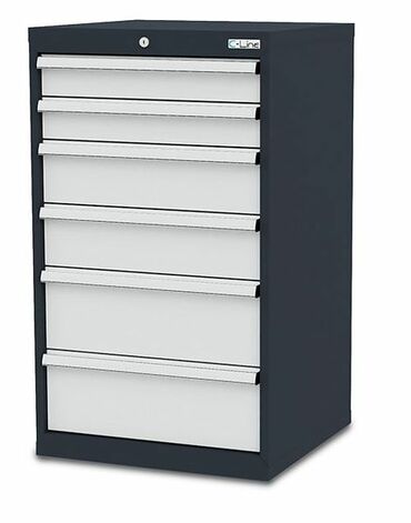 Simplaflex Schubladenschrank 6 Schubladen 600x575x1020 mm