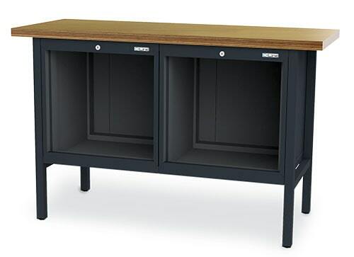 Kastenwerkbank 2 x Leergeh�use 1500x600x960 mm