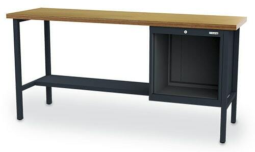 Kastenwerkbank 1 x Leergeh�use rechts 2000x600x960 mm