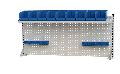Multiwand f�r Werkbank, Lochplatte B/H 1500x650 mm