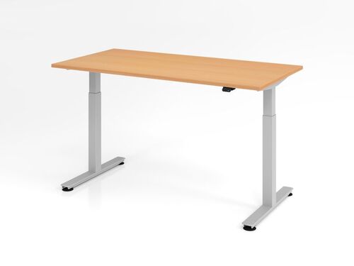 H�henverstellbarer Schreibtisch | B�rotisch elektrisch | B/T 1600 x 800 mm 