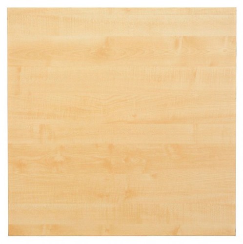 Tischplatte Melaminharzbeschichtung Ahorn, 80x80 cm