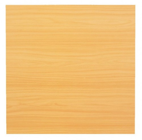 Tischplatte Melaminharzbeschichtung Buche, 80x80 cm