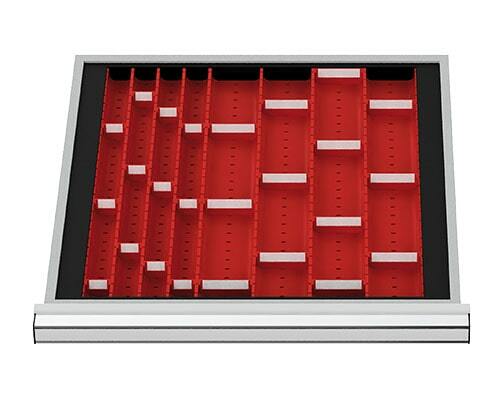 Schubladeneinsatz Muldenplatten 500x450 mm BLH 50 mm