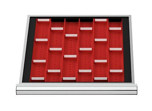 Schubladeneinsatz Muldenplatten 500x450 mm BLH 50 mm