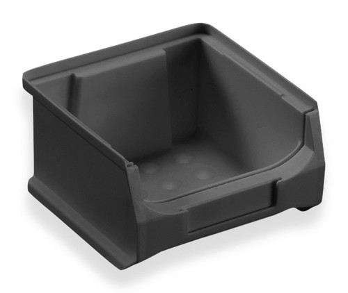 Sichtlagerbox ESD, Grip Gr. 1, 30 St�ck, Farbe schwarz