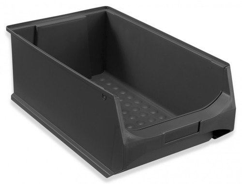 Sichtlagerbox ESD, Grip Gr. 5, 6 St�ck, Farbe schwarz