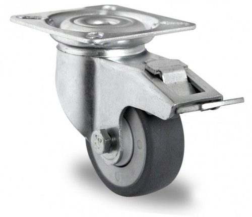 Leichte Apparaterolle mit Feststeller  75 mm