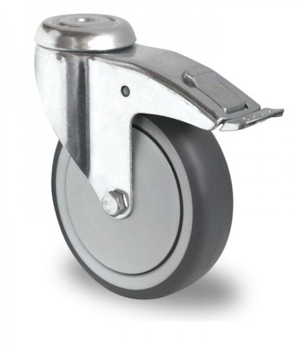 Schwere Apparaterolle mit Feststeller, Alu Pedal  150 mm