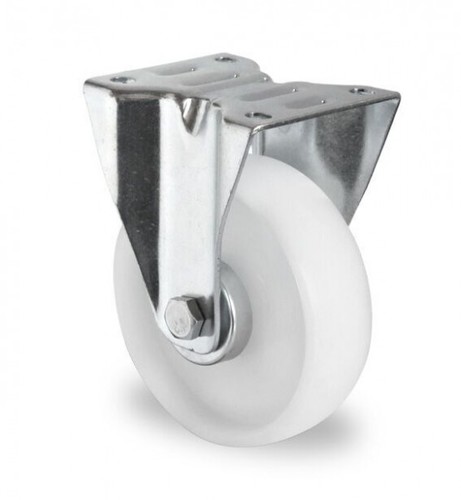 Bockrolle aus Polypropylen  125 mm