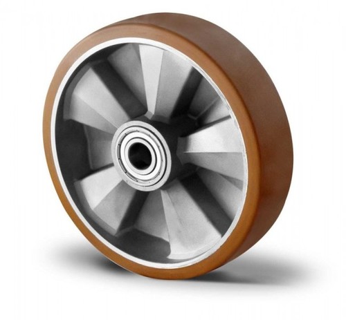 Einbaurad mit Achsmaterial aus Aluminium  200 mm