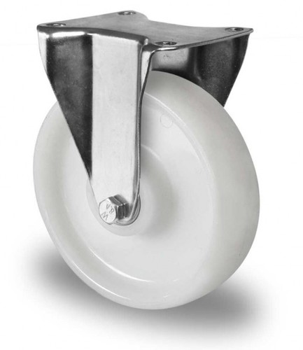 Schwerlast Bockrolle aus Polyamid  160 mm