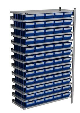 Kastenregal 60 Regalk�sten H/B/T 1750x1060x335 mm