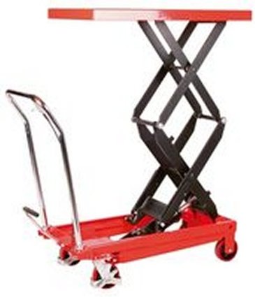 Mobiler Scherenhubtisch, Doppelschere