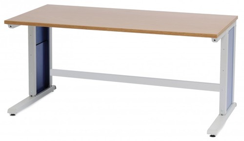 Workergo Grundtisch, C-Fu 1500x750x25 mm