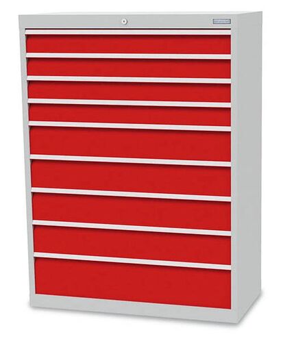 Bedrunka+Hirth Schubladenschrank T500 9 Schubladen B/T/H 980x500x1319 mm