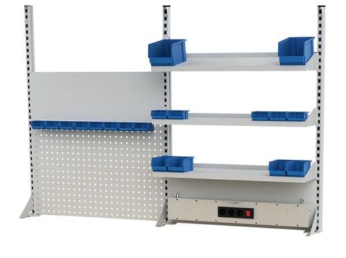 Multi-Wand-Aufbau f�r Werkbank, Breite 2000 mm