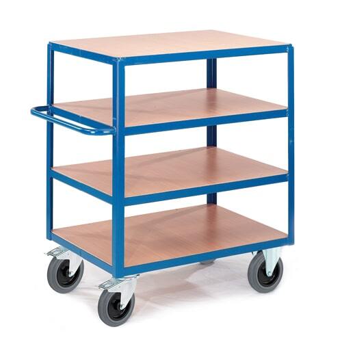Tischwagen mit 4 Etagen Ladefl�che 1200x800 mm