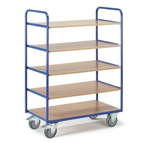 Etagenwagen 5 Etagen Ladefl�che 800x500 mm