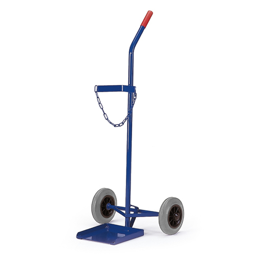 Stahlflaschenroller mit Vollgummireifen