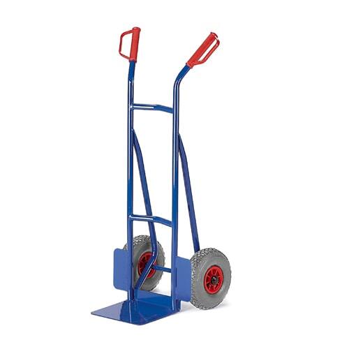 Kleine Stapelkarre mit Vollgummireifen