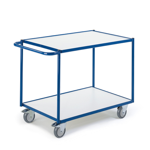 ESD Tischwagen 2 Etagen Ladefl�che 790x490 mm