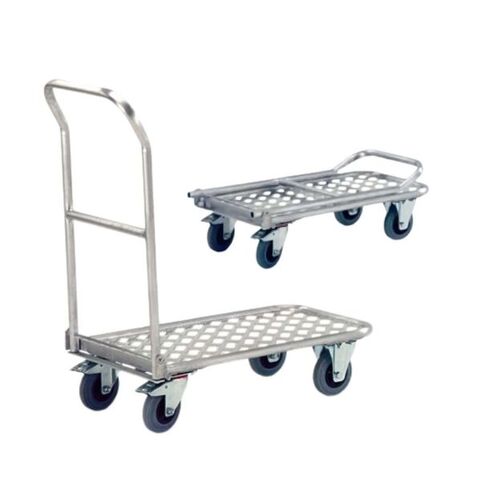 Alu-Magazinwagen | Klappb�gel Etagenh�he 220 mm