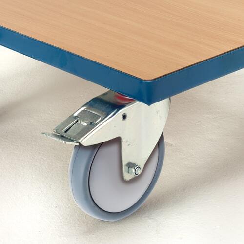 R�der mit elekt. leitf�higer TPE-Bereifung  125 mm