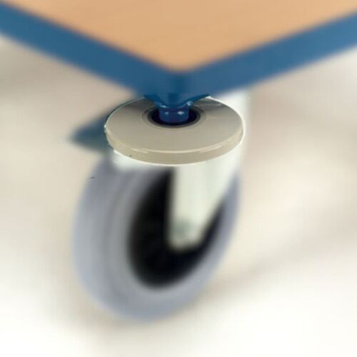 Abweisrolle auf allen 4 Ecken  100 mm