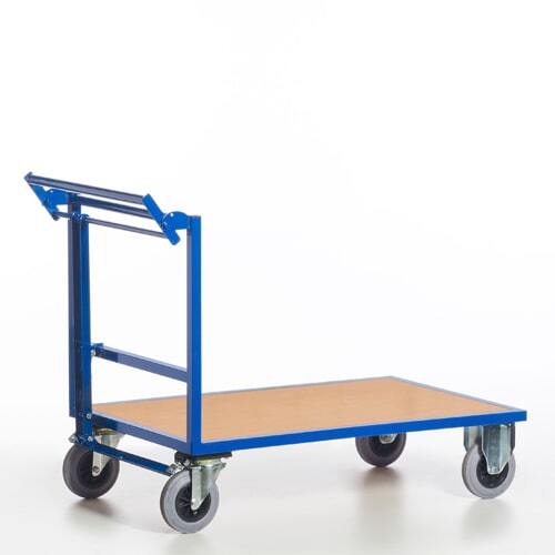 Schiebeb�gelwagen Totmannbremse Ladefl�che 1200x800 mm