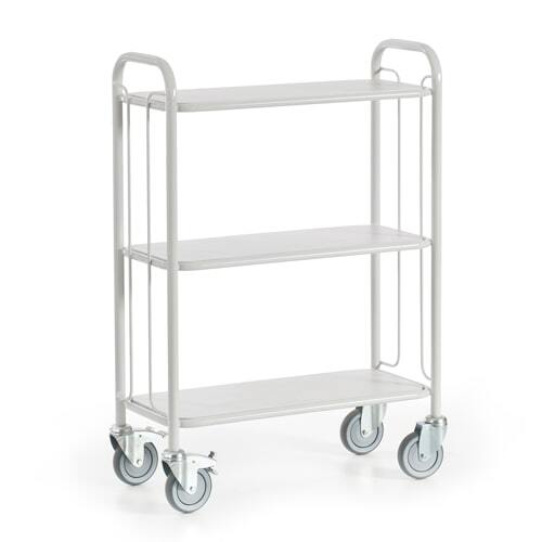 B�rowagen | Aktentransportwagen 3 Etagen | L/B 800x380 mm