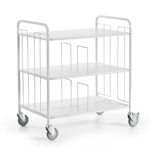 B�rowagen | Aktentransportwagen | Trenngitter | L/B 1030x740 mm