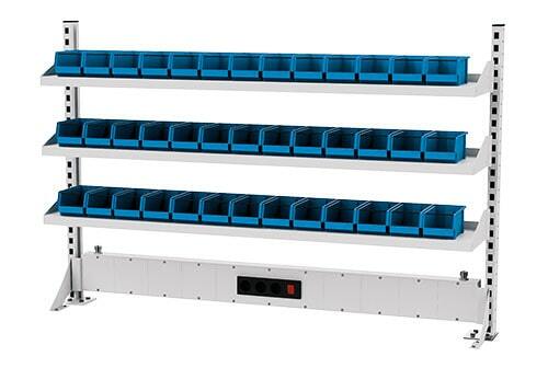 Aufbau f�r Werkbank mit Zubeh�r BxH 1500x950 mm