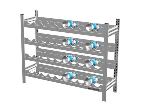 Flaschenregal 4 Ebenen H/B/T 1000x1060x335 mm