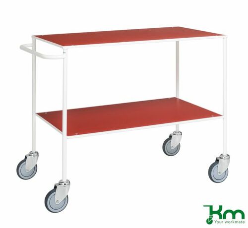 Robuster verschweister Transportwagen mit 2 B�den