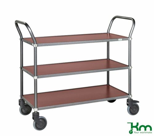 Eleganter Servierwagen mit beschichteten B�den