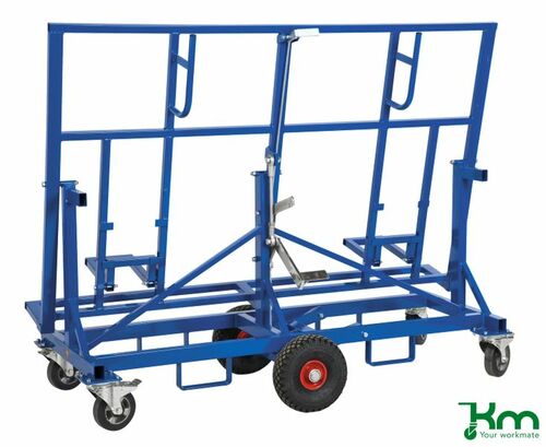 Plattenwagen f�r 500 kg Platten mit Feststeller