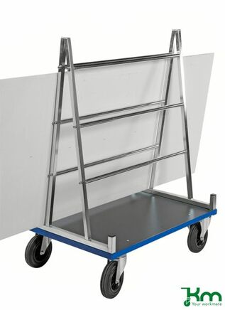 Plattenwagen f�r 500 kg Platten mit Festeller