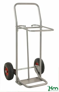 Sackkarre und M�llsackst�nder mit Luftbereifung