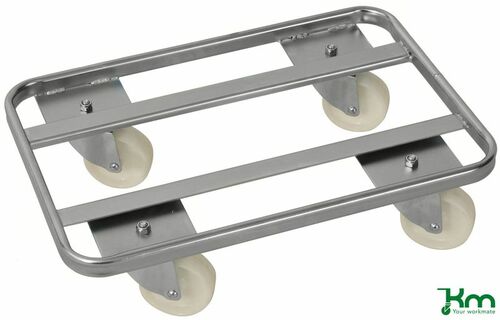 Verzinkter Rollwagen mit schwerlast Nylonrollen