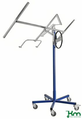 Plattenlift f�r�Arbeiten an Decken mit Feststeller