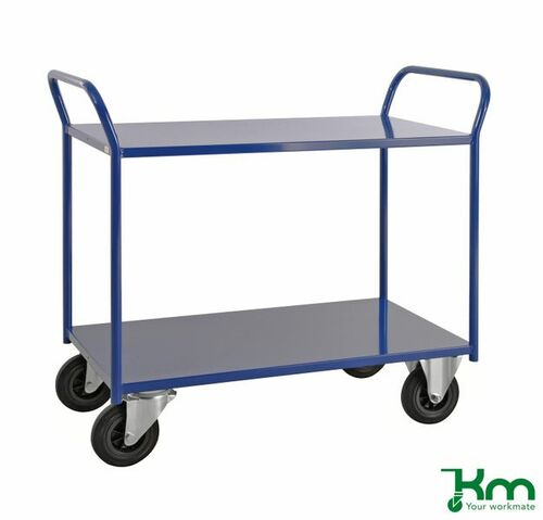 Etagenwagen mit 2 Metallb�den und Feststeller