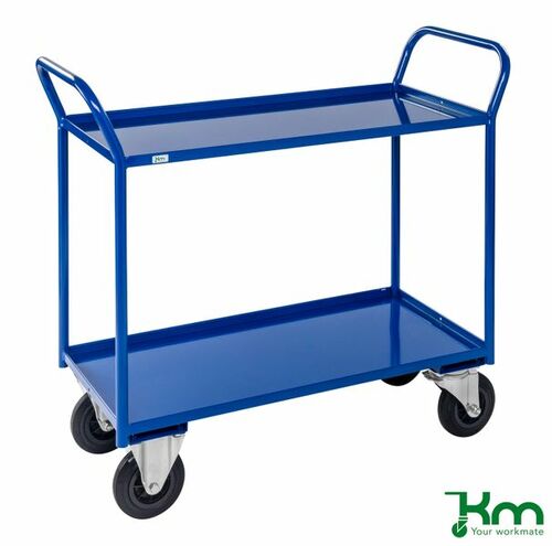 Etagenwagen mit 2 Metallb�den und Feststeller