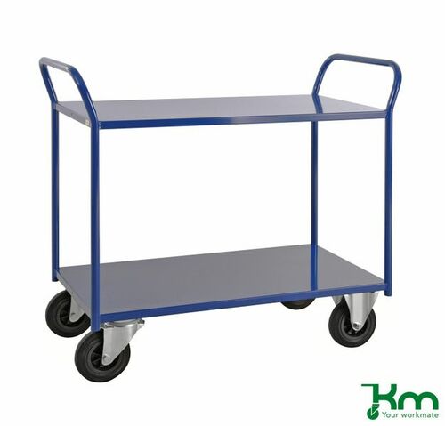 Etagenwagen mit 2 Metallb�den und Feststeller