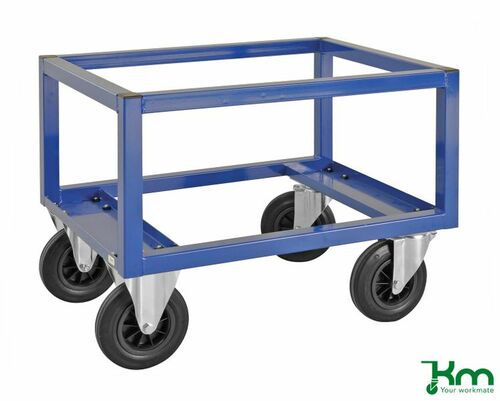 Palettenwagen geeignet f�r gro�e Paletten, gebremst