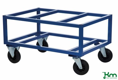 Palettenwagen geeignet f�r gro�e Paletten, gebremst