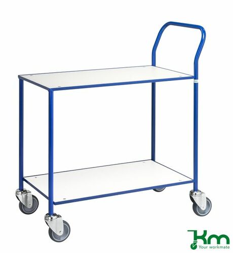 Kleiner Tischwagen mit 2 B�den und Feststeller