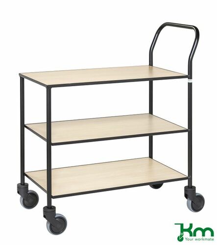 Kleiner Tischwagen mit 3 B�den und Feststeller