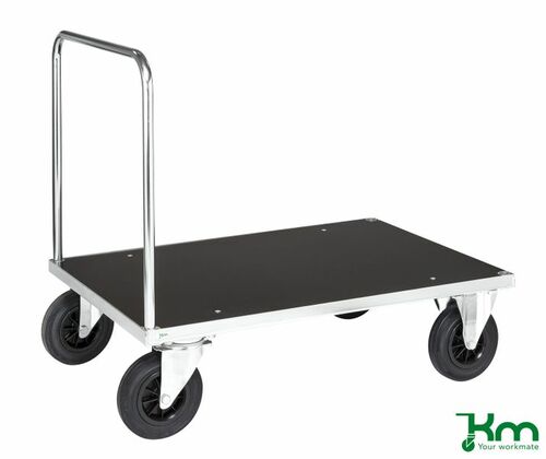 Plattformwagen mit B�gel und Festeteller