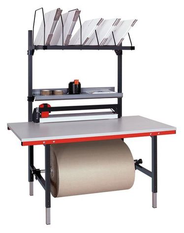 Packtisch | Arbeitstisch hhenverstellbar B/T/H 1600x800x690-960 mm